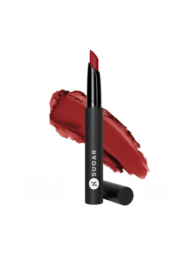 SUGAR Cosmetics Matte Attack Lipstick for Women | Transferproof & Smudgeproof | Lasts upto 12hrs | Enriched With Jojoba Oil | 2gm - Maroon Vibe - Image 3